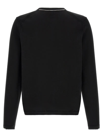 Hugo Boss Black Cotton Cardigan