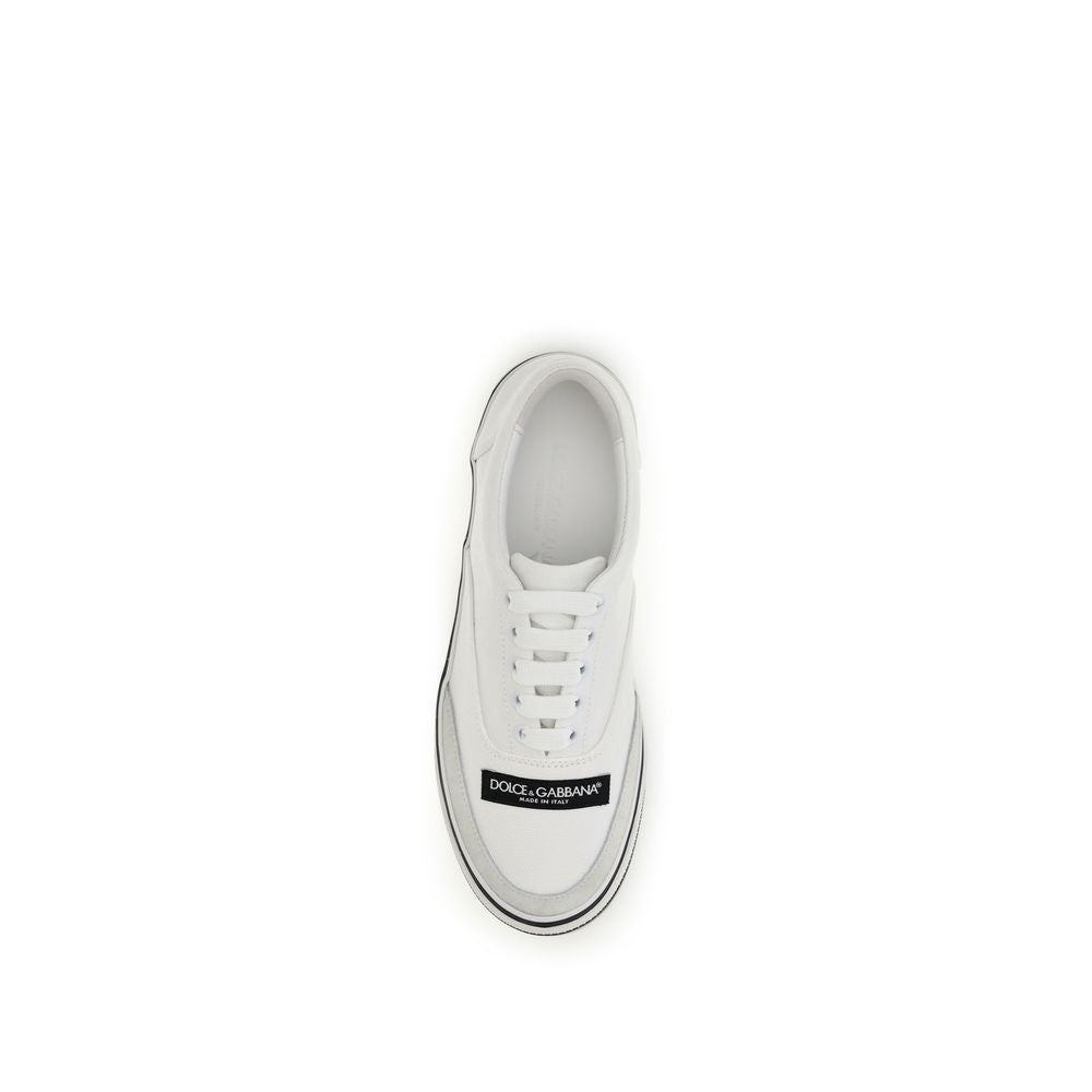 Baskets Dolce & Gabbana femme Sailing en coton blanc – DO-CK2399A04588S169