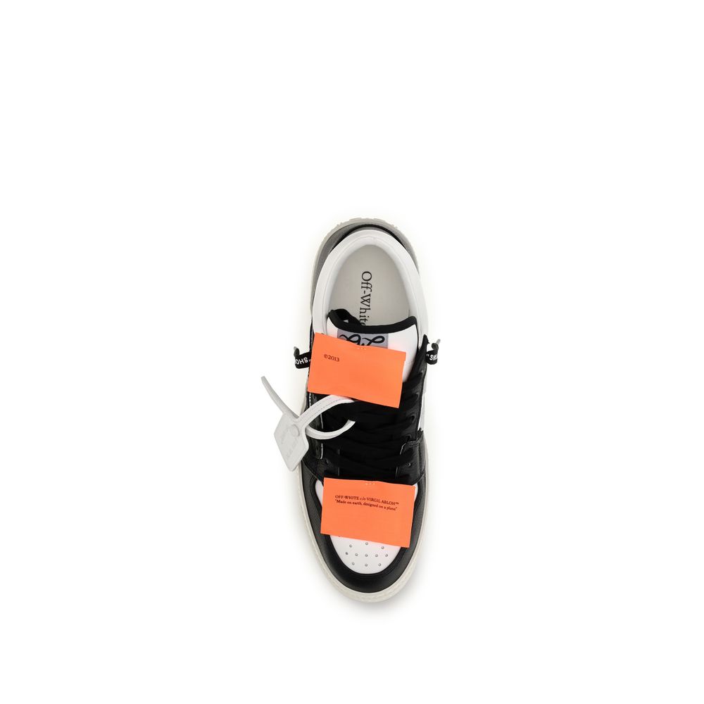 Baskets Off-White homme Low 3.0 Off Court en cuir de veau multicolore – OF-OF06205102WHTBLK