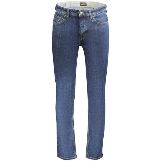 Jean Hugo Boss homme Delaware en coton bleu – BO-46576