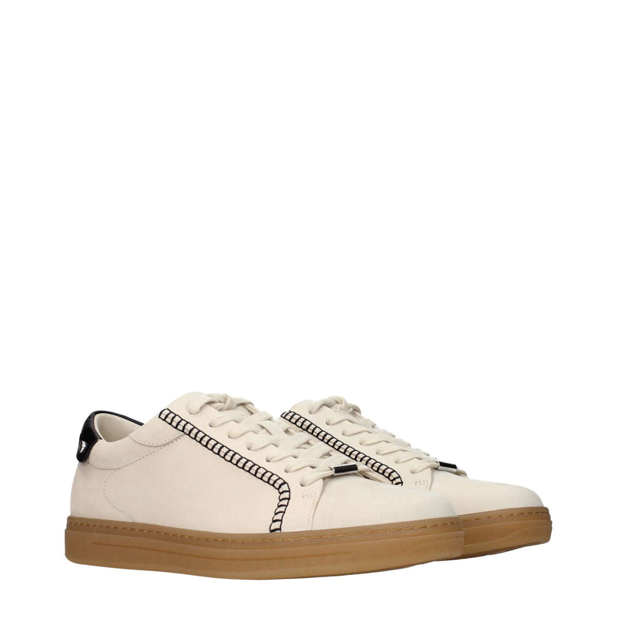 Baskets Jimmy Choo homme en daim beige – JI-15623244841225