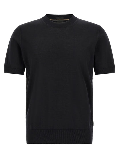 Hugo Boss Black Virgin Wool T-Shirt