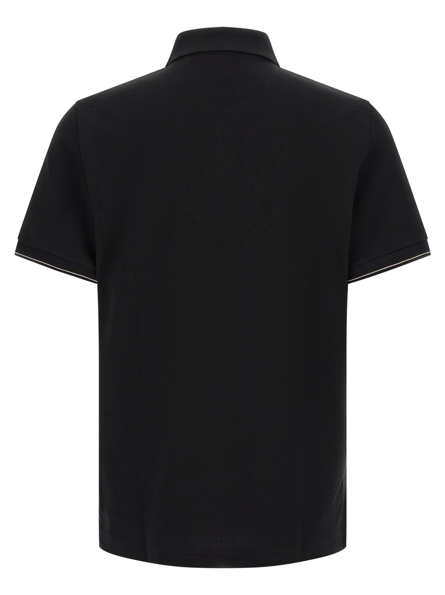 Hugo Boss Black Cotton Polo Shirt