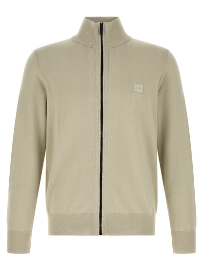 Hugo Boss Beige Cotton Cardigan