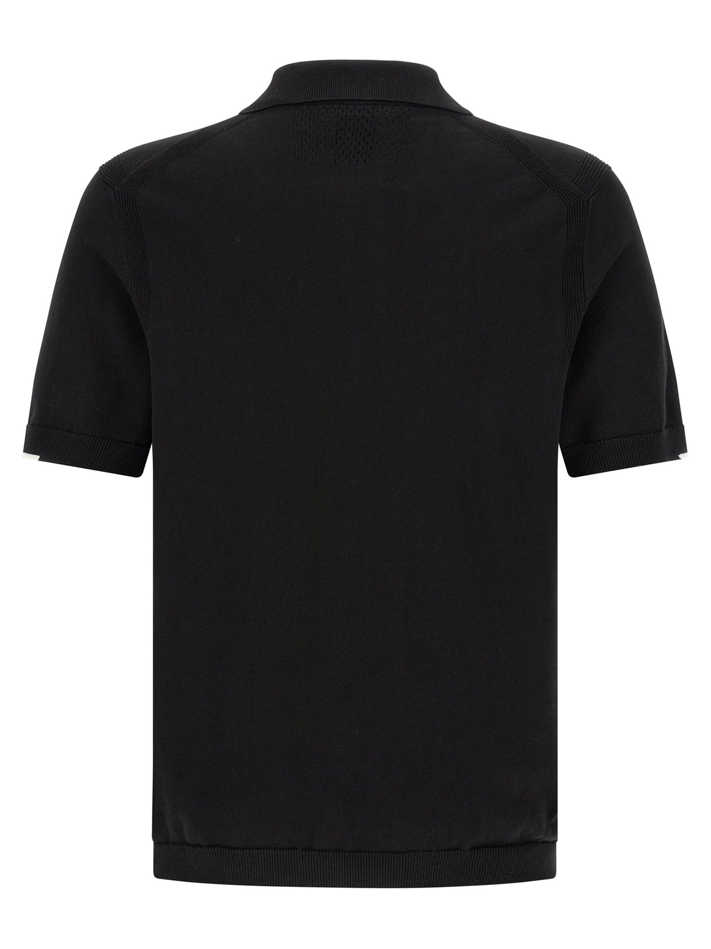 Hugo Boss Black Cotton Polo Shirt