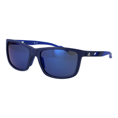 Lunettes de soleil Adidas homme en plastique bleu – AD-1066088