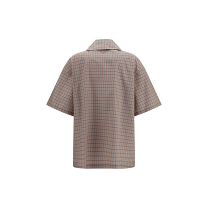 Prada Multicolor Cotton Shortsleeve Shirt