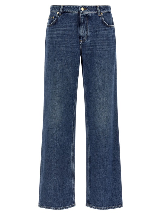 Jean Dolce & Gabbana femme en coton bleu – DO-339244