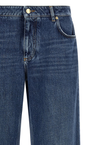 Jean Dolce & Gabbana femme en coton bleu – DO-339244