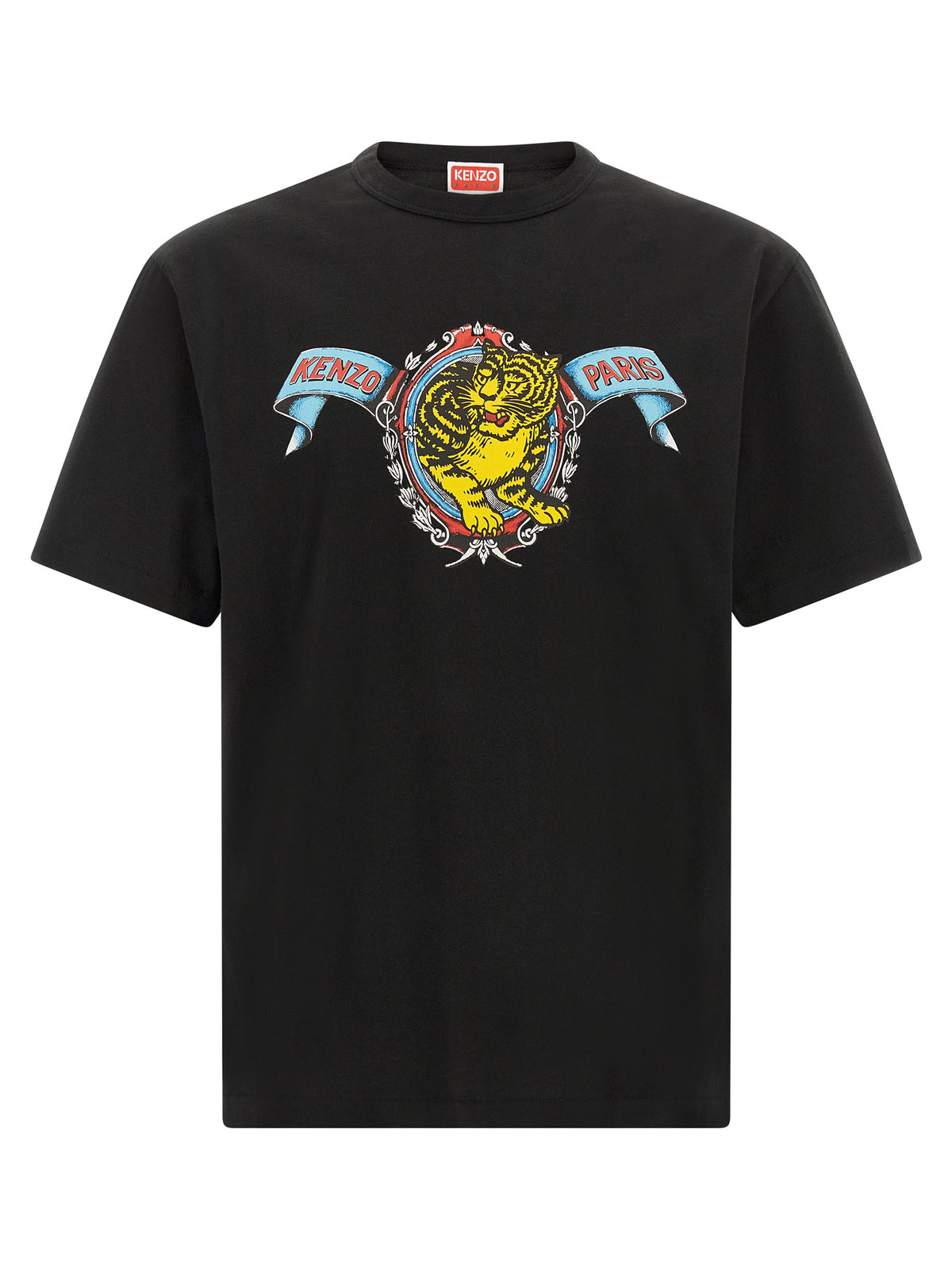 Kenzo Black Cotton T-Shirt