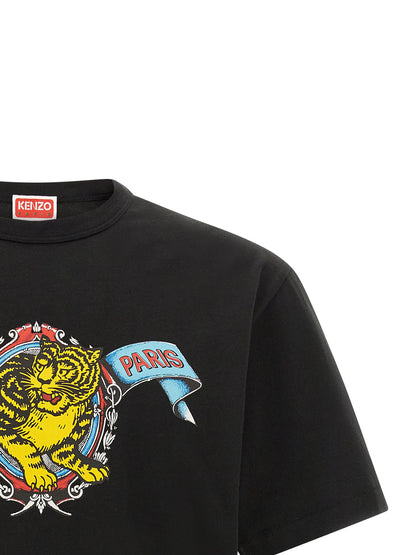 Kenzo Black Cotton T-Shirt