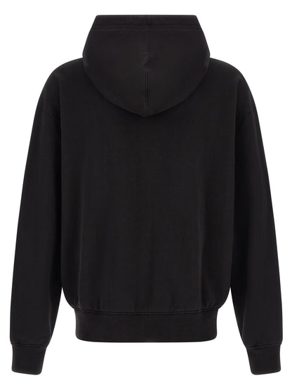 Sweat à capuche Dolce & Gabbana homme en coton noir – DO-339376