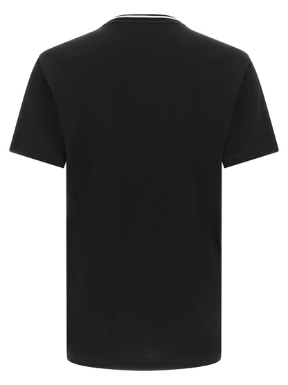 Dolce & Gabbana Black Cotton T-Shirt