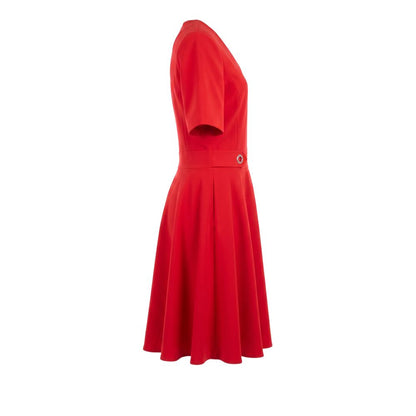 Robe Trussardi Jeans femme courte en polyester rouge – TR-25680