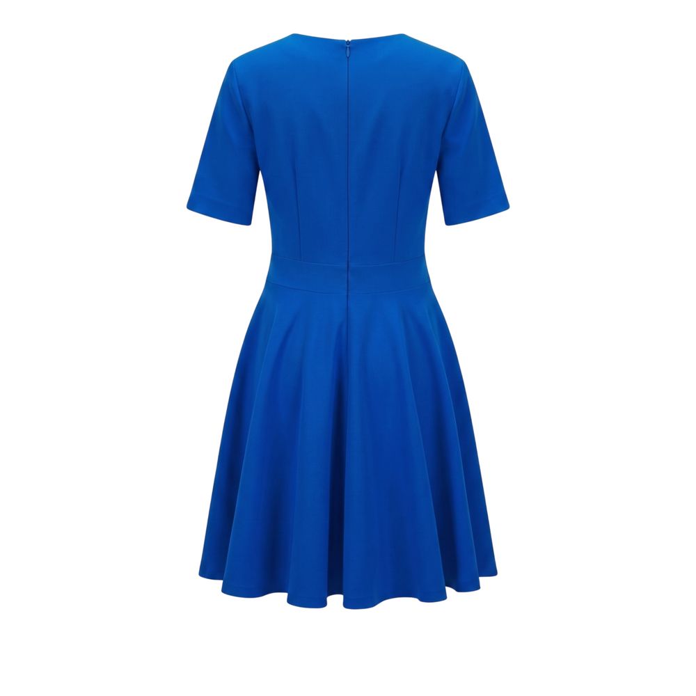 Robe Trussardi Jeans femme courte en polyester bleue – TR-25679