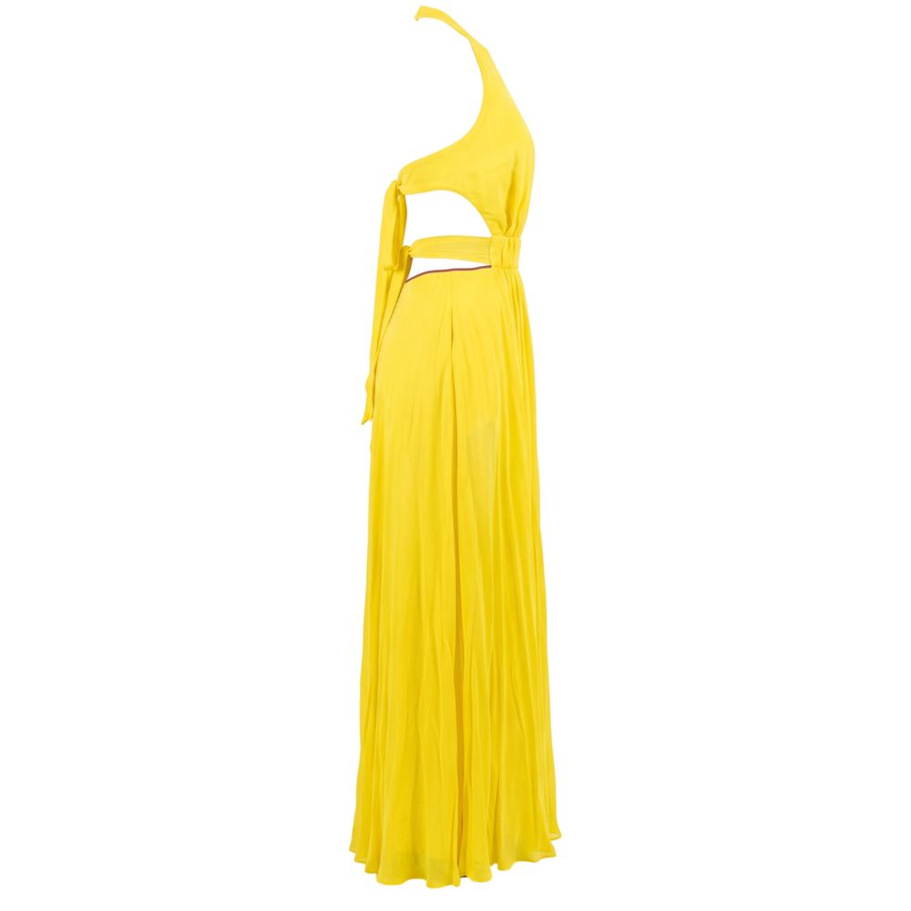 Robe Trussardi femme en viscose jaune – TR-25674