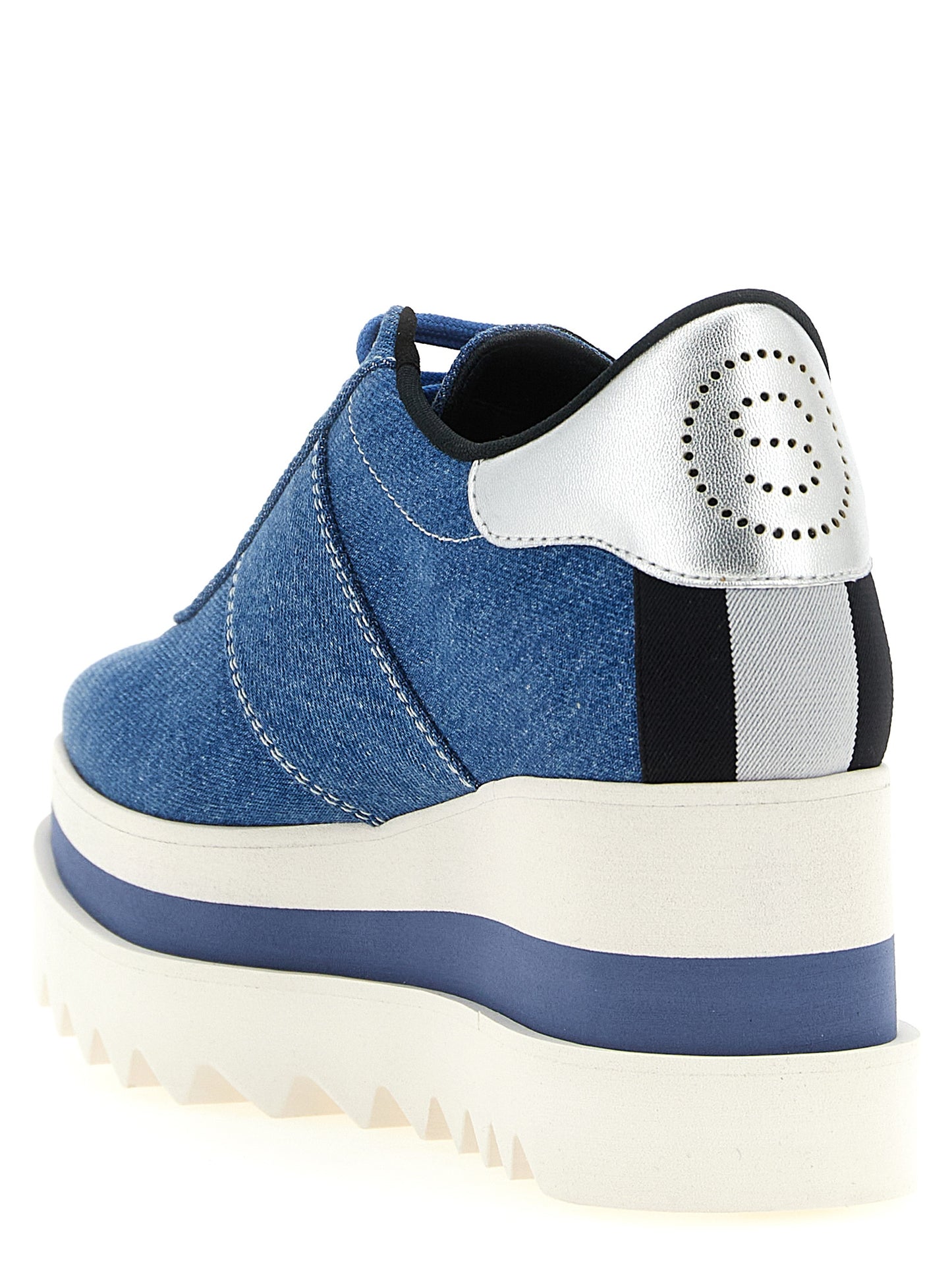 Sneakers Plateforme Femme Stella McCartney Sneakelyse Bleues – Made in Spain | HBPS Fashion