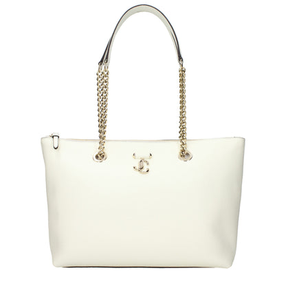 Sac à épaule Jimmy Choo Blanc Cuir – Authentique Made in Italy | HBPS Fashion