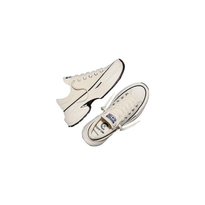 Baskets Converse femme Run Star Crush Ox en textile noir et blanc – CO-19986702617