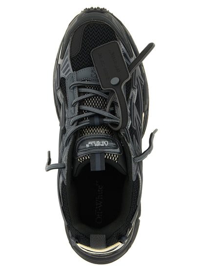 Off-White Black Polyethylene Athletic Sneakers