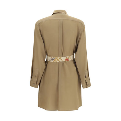 Burberry Beige Silk Casual Dress