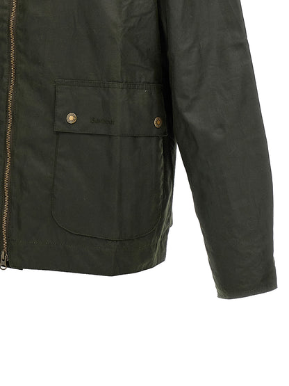 Barbour Bicolor Cotton Full-Length Jacket