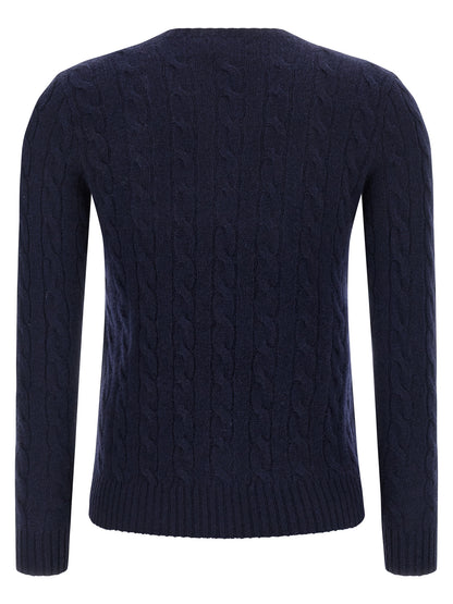Polo Ralph Lauren Blue Wool Cardigan