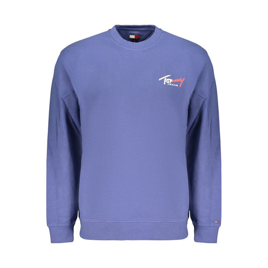 Sweat-shirt Tommy Hilfiger homme en coton bleu – TO-46721