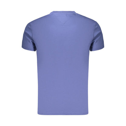Tommy Hilfiger Blue Cotton Men's T-Shirt