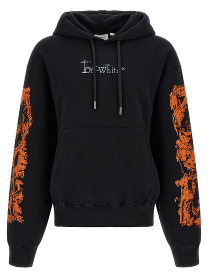 Sweat à capuche Off-White homme City Nature en coton noir – OF-340242