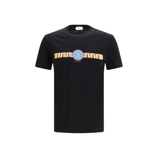 Versace Black Cotton T-Shirt
