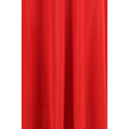 Fendi Red Silk Casual Dress