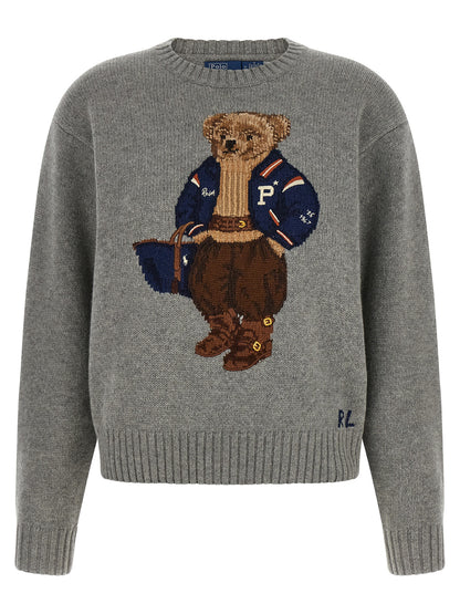 Polo Ralph Lauren Gray Wool Cardigan