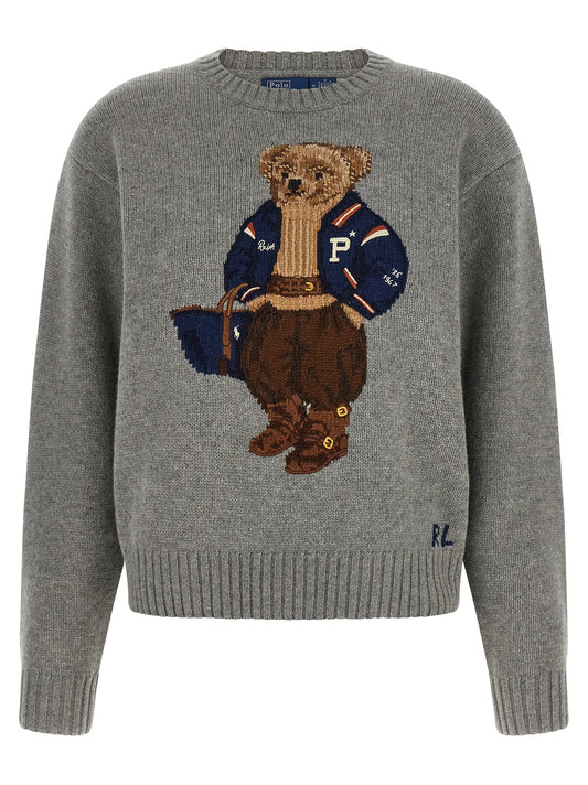 Polo Ralph Lauren Gray Wool Cardigan