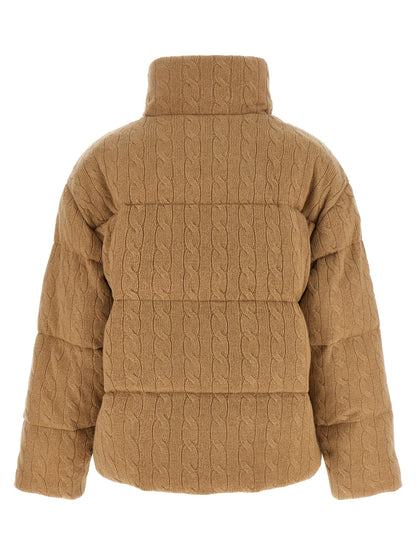 Polo Ralph Lauren Beige Wool Full-Length Jacket