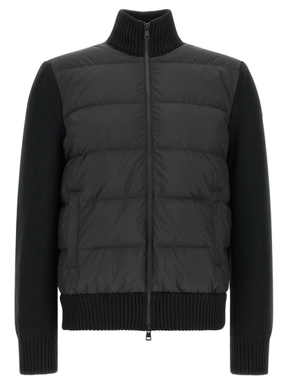 Moncler Black Polyester Cardigan