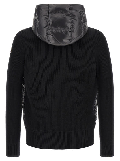 Moncler Black Polyester Cardigan