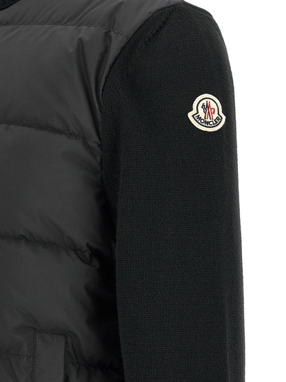 Moncler Black Polyester Cardigan