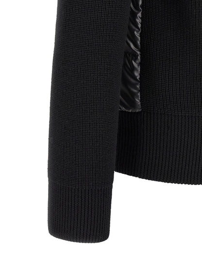Moncler Black Polyester Cardigan
