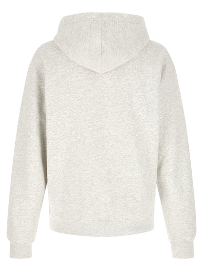 Sweat à capuche Jacquemus homme Le Hoodie Gros-Grain en coton gris – JA-338489