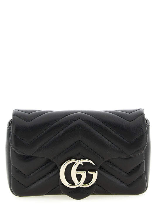 Gucci Black Lamb Leather Shoulder Bag