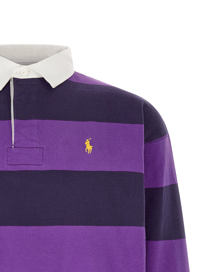 Polo Ralph Lauren Purple Cotton Polo Shirt