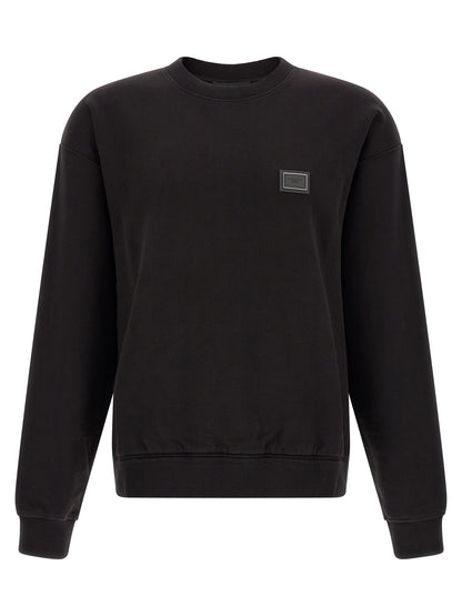 Sweat-shirt Dolce & Gabbana homme en coton noir – DO-341063