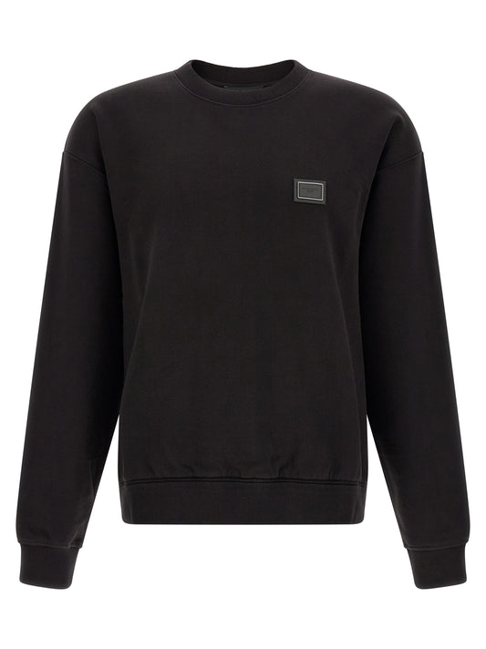 Sweat-shirt Dolce & Gabbana homme en coton noir – DO-341063