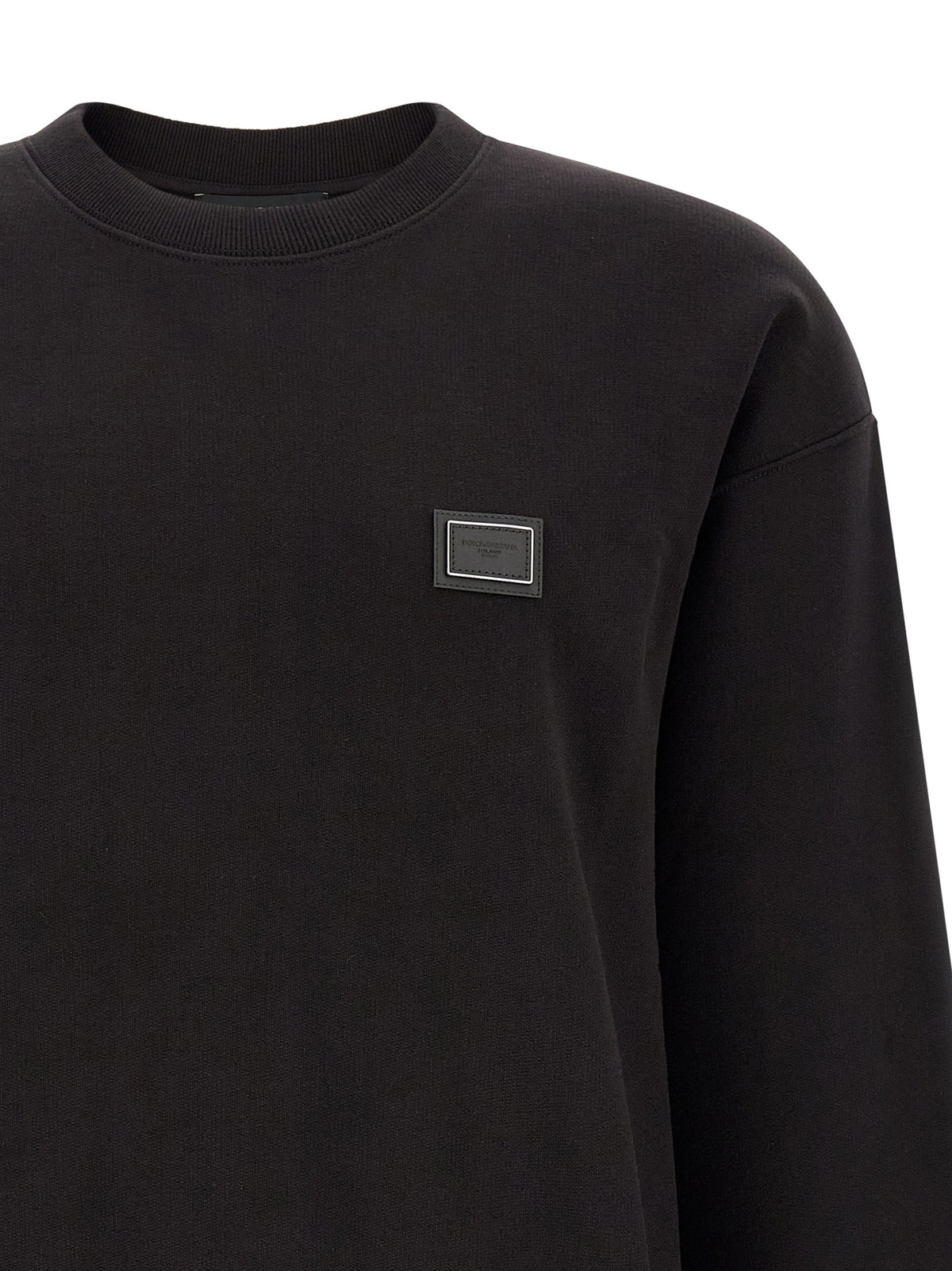 Sweat-shirt Dolce & Gabbana homme en coton noir – DO-341063