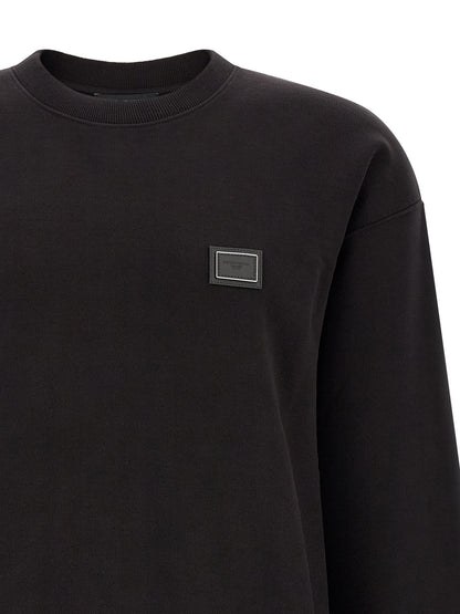 Sweat-shirt Dolce & Gabbana homme en coton noir – DO-341063