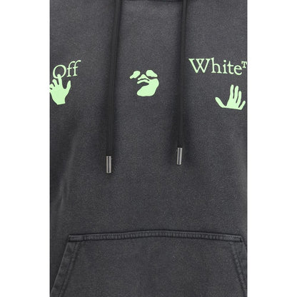 Sweat à capuche Off-White homme Bacco Arrow Skate en coton gris – OF-OMBB085F26FLE00T00001