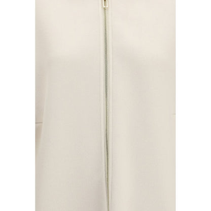 Max Mara Beige Wool Oves Aries Full-Length Jacket