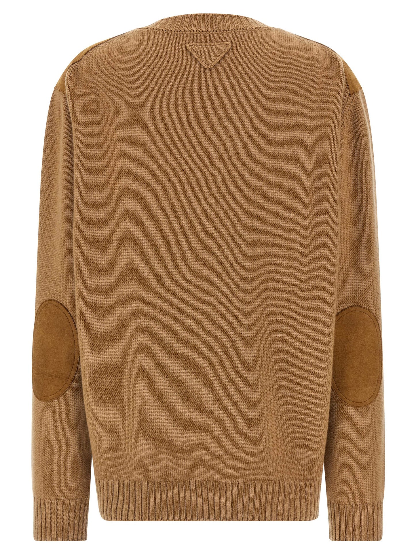 Prada Brown Virgin Wool Cardigan