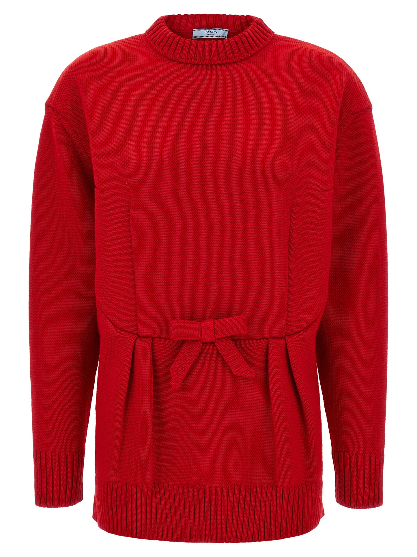 Prada Multicolor Virgin Wool Cardigan